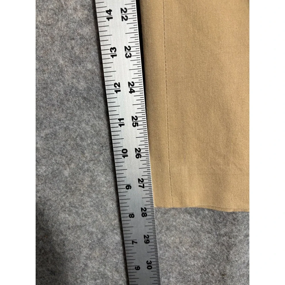 J. Crew Campbell Tan Khaki Cropped Career Pants Women's Size‎ 0